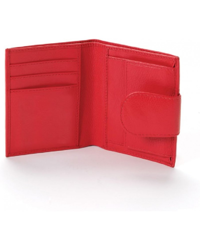 Pocket Sized Red Leather Wallet $14.96 Wallets