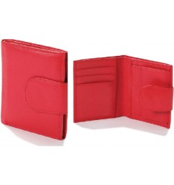 Pocket Sized Red Leather Wallet $14.96 Wallets