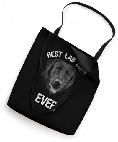 Best Black Labrador Retriever Dad Ever Lab Dog Lover Daddy Tote Bag $9.60 Totes