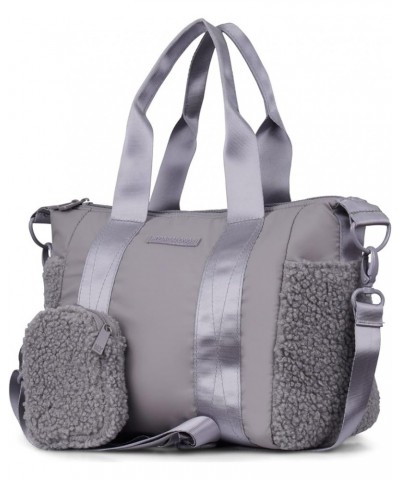 Mini Crossbody Tote Bag For Women - Includes a Detachable Shoulder Strap & a Zippered Pouch Aspen Smoke $31.80 Totes