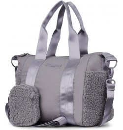 Mini Crossbody Tote Bag For Women - Includes a Detachable Shoulder Strap & a Zippered Pouch Aspen Smoke $31.80 Totes