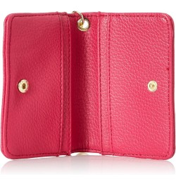 Bfold Clip On Card Case Wallet with Keyring (True Cognac) Fuschia $11.00 Wallets