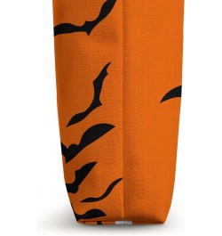 Halloween Bity Bats Orange And Black Tote Bag $11.88 Totes