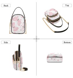 Joko lvery Butterflies1 Cross Body Purse Crossbody Bags Chain Handbag Shoulder Bag for Women Work Gifts $10.78 Crossbody Bags