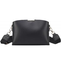 Crossbody Bag for Women Wovean Leather Small Messenger Bag for College Students Black $18.48 Totes