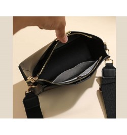 Crossbody Bag for Women Wovean Leather Small Messenger Bag for College Students Black $18.48 Totes