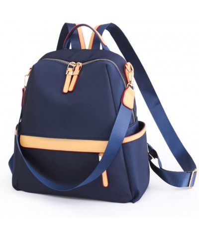 Nylon Backpack for Women Fashion Luxury Large Capacity Casual Should Bag (Black) Dark Blue $19.01 Backpacks