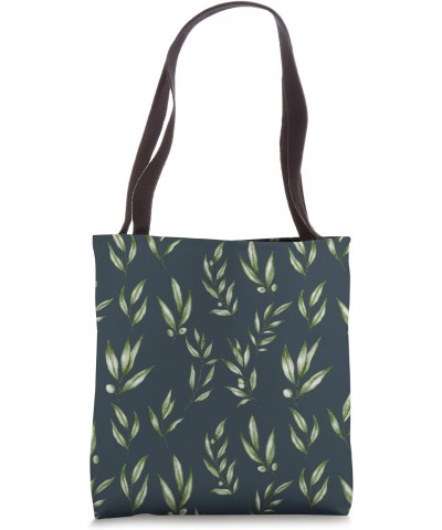 Wildflower Flowers Dark Blue Navy Blue Floral Aesthetic Boho Tote Bag $9.42 Totes