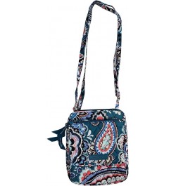 Cotton Front Zip Wristlet Haymarket Paisley Jewel $26.84 Crossbody Bags