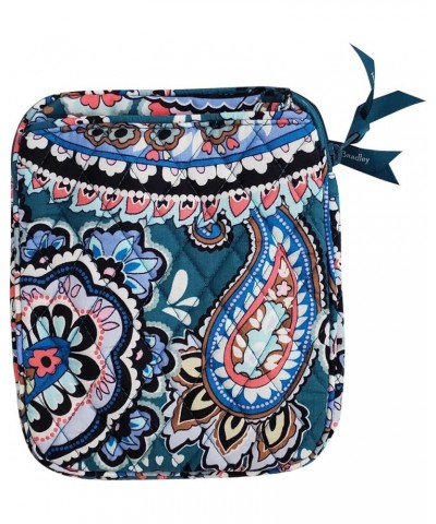 Cotton Front Zip Wristlet Haymarket Paisley Jewel $26.84 Crossbody Bags