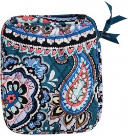 Cotton Front Zip Wristlet Haymarket Paisley Jewel $26.84 Crossbody Bags