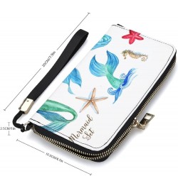 Long Clutch Wallet, Long Handbag with Wristlet Strap, PU Leather Zip Purse Multi 13 $20.39 Wristlets