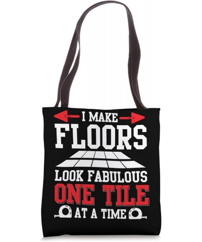 Craftsman Tiler Design Flooring Expert Tile Setter Layer Tote Bag $13.99 Totes