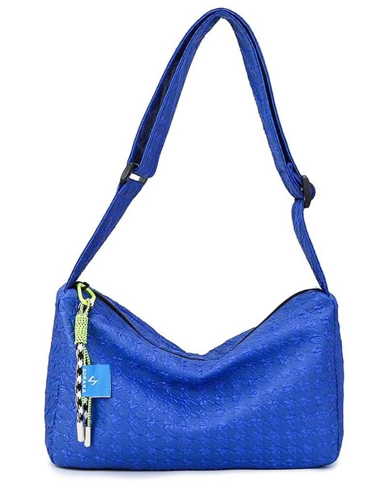 Crossbody bag for women's casual and minimalist middle and high school students, class bag, shoulder bag Klein Blue $11.50 Cr...