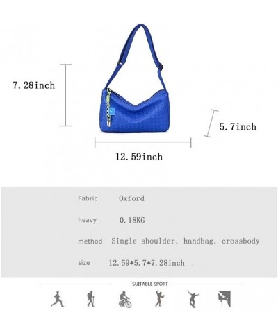 Crossbody bag for women's casual and minimalist middle and high school students, class bag, shoulder bag Klein Blue $11.50 Cr...