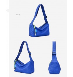 Crossbody bag for women's casual and minimalist middle and high school students, class bag, shoulder bag Klein Blue $11.50 Cr...