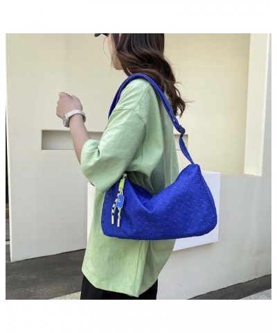 Crossbody bag for women's casual and minimalist middle and high school students, class bag, shoulder bag Klein Blue $11.50 Cr...