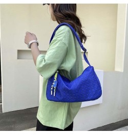 Crossbody bag for women's casual and minimalist middle and high school students, class bag, shoulder bag Klein Blue $11.50 Cr...