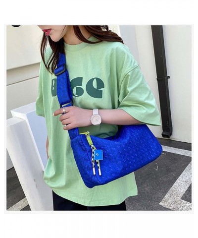 Crossbody bag for women's casual and minimalist middle and high school students, class bag, shoulder bag Klein Blue $11.50 Cr...