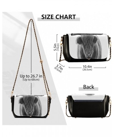 Crossbody Bags for Women Trendy Women's Black Shoulder Bag Small PU Leather Flap Cross Body Bag Handbags Pattern21 $24.59 Cro...