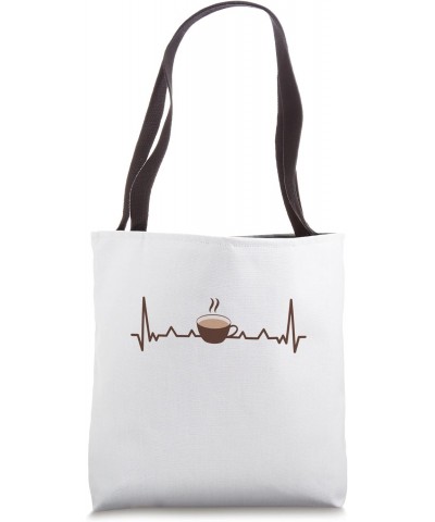 Coffee Espresso Coffee Lovers ECG Men Women Tote Bag $9.53 Totes