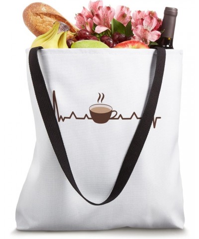 Coffee Espresso Coffee Lovers ECG Men Women Tote Bag $9.53 Totes