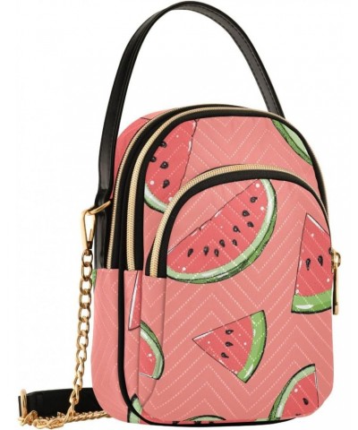 Small Crossbody Bags for Women Trendy Cute Red Watermelons Travel Sling Bag Women's Crossbody Handbags Satchel Bags $14.81 Sa...