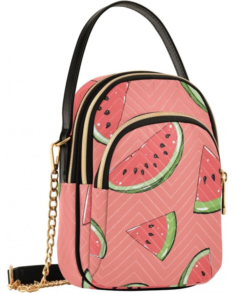 Small Crossbody Bags for Women Trendy Cute Red Watermelons Travel Sling Bag Women's Crossbody Handbags Satchel Bags $14.81 Sa...