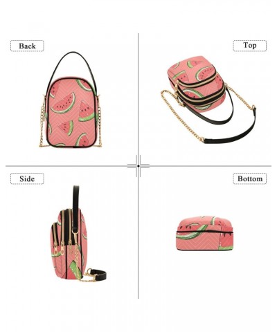 Small Crossbody Bags for Women Trendy Cute Red Watermelons Travel Sling Bag Women's Crossbody Handbags Satchel Bags $14.81 Sa...