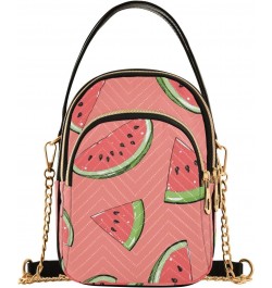 Small Crossbody Bags for Women Trendy Cute Red Watermelons Travel Sling Bag Women's Crossbody Handbags Satchel Bags $14.81 Sa...