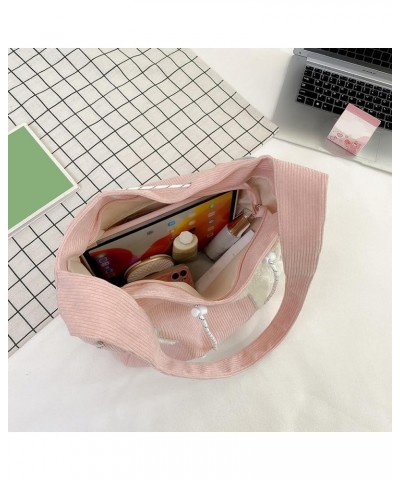 Cute Kawaii Messenger Bag Canvas Crossbody Bag Aesthetic Shoulder Bag for Women Men Flap Messenger Bag with Pockets A02-white...