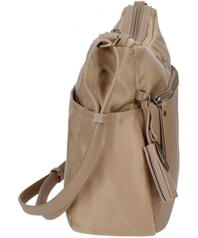 El Potra Wool Casual Black 22 x 25 x 10 cm Polyester and PU Black Casual Backpack Shoulder Bag Beige $45.34 Shoulder Bags