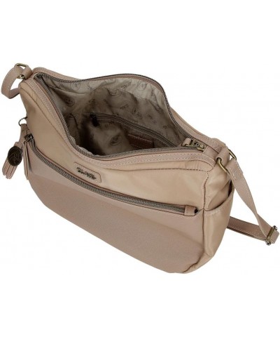 El Potra Wool Casual Black 22 x 25 x 10 cm Polyester and PU Black Casual Backpack Shoulder Bag Beige $45.34 Shoulder Bags