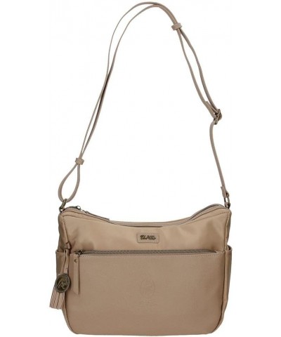 El Potra Wool Casual Black 22 x 25 x 10 cm Polyester and PU Black Casual Backpack Shoulder Bag Beige $45.34 Shoulder Bags