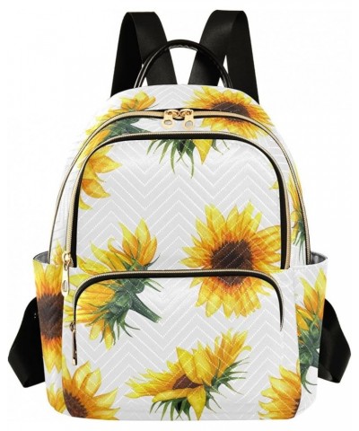 Sunflowers Farmhouse Women's Backpack Wallet Casual Small Backpack Fashion Women's Travel Bag School Backpack Color057 Medium...