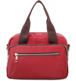 PU New Material Multi Pocket Stylish Crossbody Bag With Adjustable Long Strap Red $11.74 Crossbody Bags