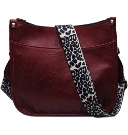 Leopard Print Shoulder Strap Fashion One Shoulder Retro Women's Bag 5 $18.53 Shoulder Bags