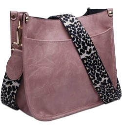 Leopard Print Shoulder Strap Fashion One Shoulder Retro Women's Bag 5 $18.53 Shoulder Bags