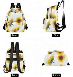 Sunflowers Farmhouse Women's Backpack Wallet Casual Small Backpack Fashion Women's Travel Bag School Backpack Color057 Medium...