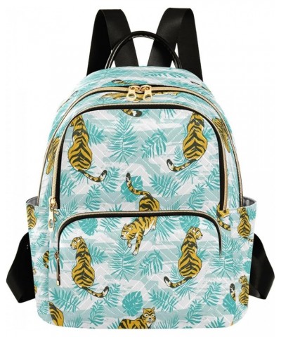 Fashion Backpack Mini Backpack Purse Casual Daily Backpack Tigers for Travel for College Work Small $20.51 Backpacks