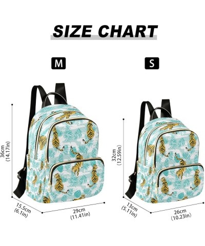 Fashion Backpack Mini Backpack Purse Casual Daily Backpack Tigers for Travel for College Work Small $20.51 Backpacks