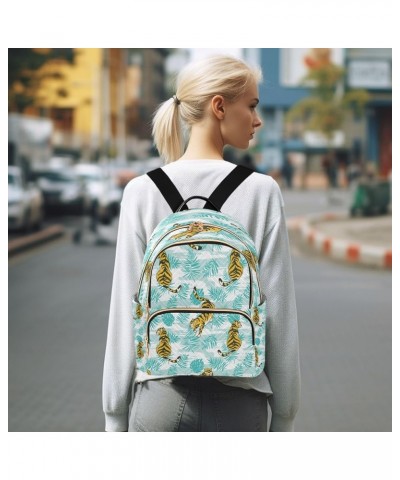 Fashion Backpack Mini Backpack Purse Casual Daily Backpack Tigers for Travel for College Work Small $20.51 Backpacks