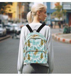 Fashion Backpack Mini Backpack Purse Casual Daily Backpack Tigers for Travel for College Work Small $20.51 Backpacks