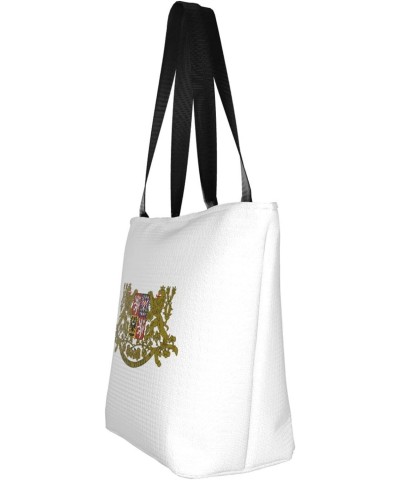 Flag of The Czech Republic Women'S Casual One Shoulder Carry Shopping Bag Large Capacity Working Storage Handbag $18.65 Shoul...