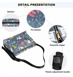 Kittens Birds Flowers Boys Crossbody Purse Women Shoulder Bags Waterproof Bag $17.15 Hobo Bags