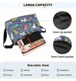 Kittens Birds Flowers Boys Crossbody Purse Women Shoulder Bags Waterproof Bag $17.15 Hobo Bags