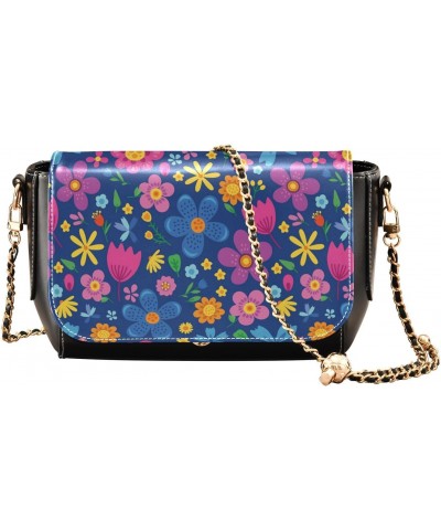 Colorful Floral Crossbody Camera Bag for Women Waterproof Small Black Purses with Adjustable Strap Sling Bags $17.21 Shoulder...