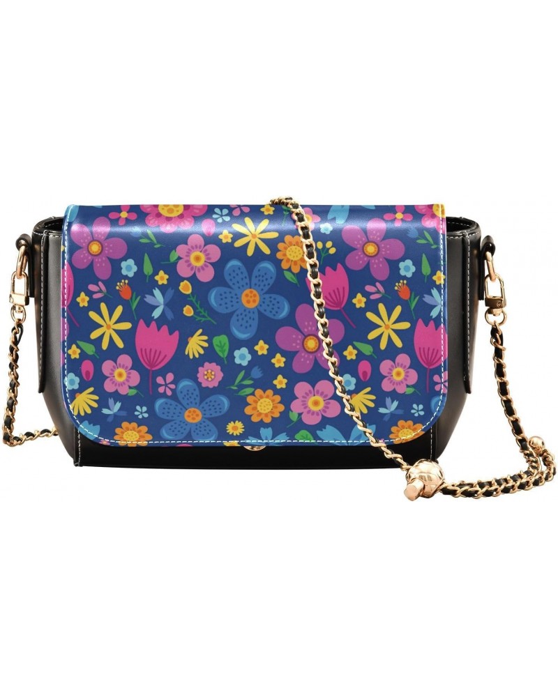 Colorful Floral Crossbody Camera Bag for Women Waterproof Small Black Purses with Adjustable Strap Sling Bags $17.21 Shoulder...