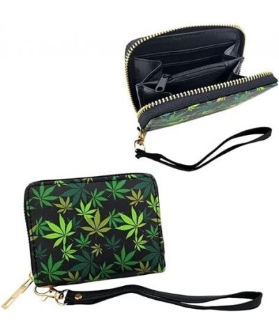 Leaf Design Wallet With Hand Strap Assortment (2 wallets) $12.00 Wallets