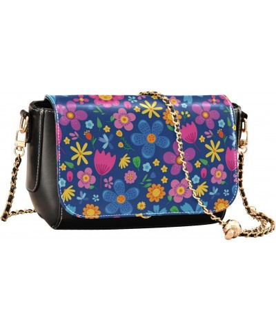 Colorful Floral Crossbody Camera Bag for Women Waterproof Small Black Purses with Adjustable Strap Sling Bags $17.21 Shoulder...